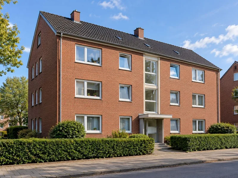 Gepflegtes Mehrfamilienhaus aus Klinker